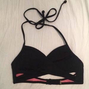PINK Victoria’s Secret Wrap Push Up Bikini Top